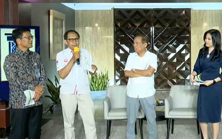 Perwakilan komunitas dangdut menyampaikan berbagai aspirasi dalam acara Pasti Ada Solusi di Jakarta, Jumat (11/9/2026). ANTARA/Agatha Olivia Victoria