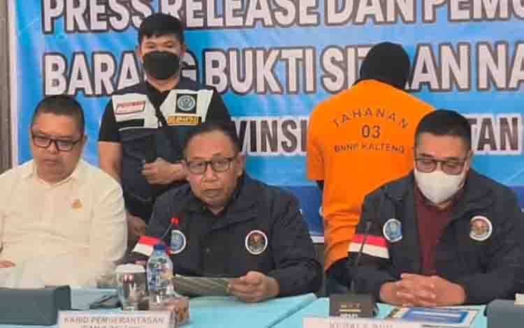 BNNP Kalteng Gagalkan Pengiriman Sabu 1 Kg di Perbatasan Kalteng