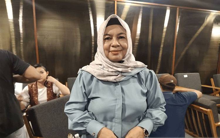 Kepala Badan Pendapatan Daerah (Bapenda) Kota Palangka Raya, Emi Abriyani. ANTARA/Rendhik Andika.