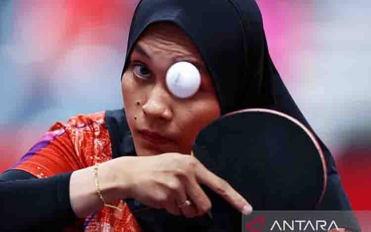 Leli/Osrita Raih Perunggu para Tenis Meja Ganda Putri WD10