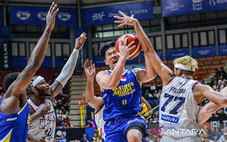 Hangtuah Kalahkan Satya Wacana 62-58 di IBL All Indonesian
