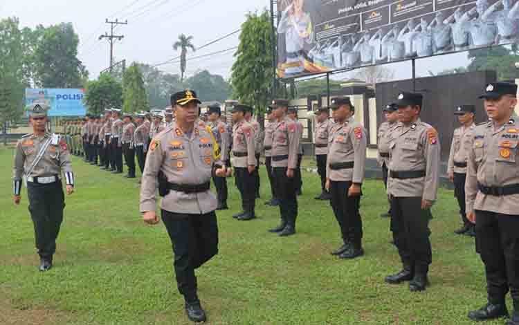 Kapolres Bartim Tekankan Penegakan Hukum Humanis dalam Operasi Patuh Telabang 2026
