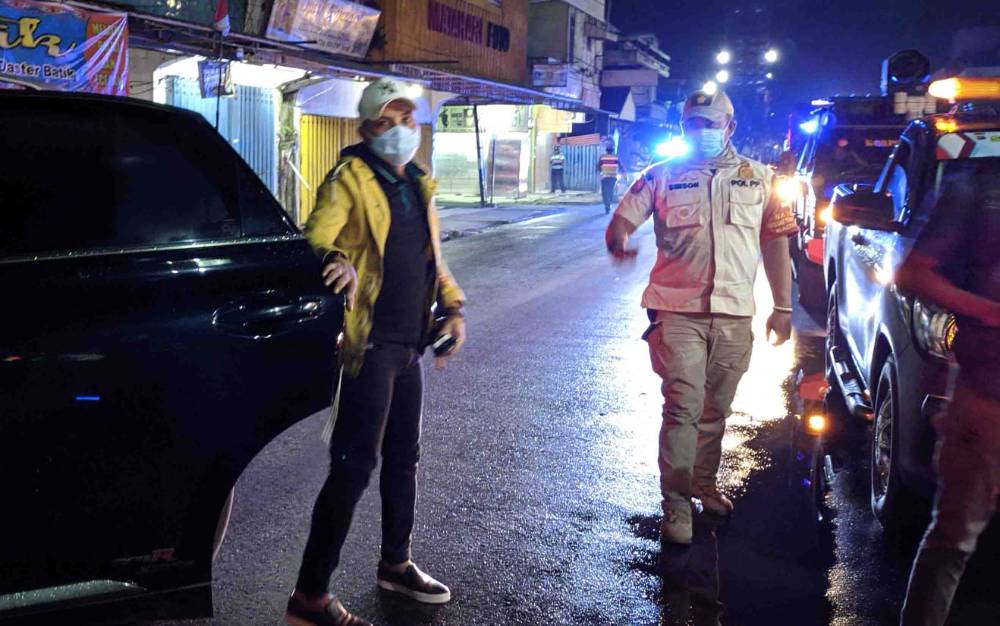 Patroli Gabungan Tidak Temukan Kerumunan Perayaan Malam Tahun Baru di Sampit
