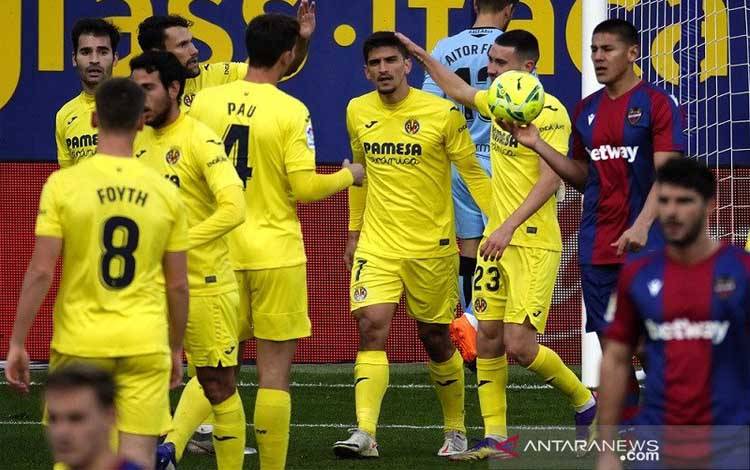 Villarreal Segera Kembali ke Jalur Kemenangan Ketika Atasi Levante 2-1