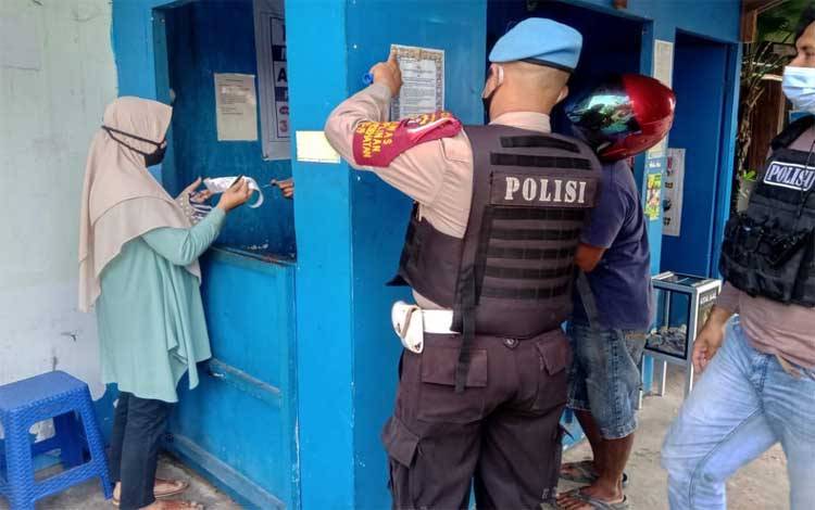 Polsek Seruyan Hilir Gencar Sosialisasikan Maklumat Kapolri Terkait Pembubaran FPI