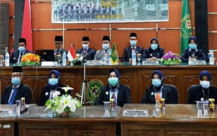 774 Perkara Masuk di Pengadilan Agama Kapuas Selama 2020, Terbanyak Istri Gugat Cerai