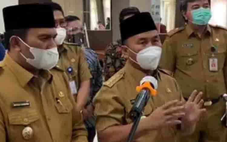 Gubernur Kalteng Hadiri Peluncuran Bantuan Tunai Pemerintah Pusat Secara Daring