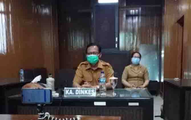 Kepala Dinas Kesehatan Katingan Ikuti Rakor Kesiapan Vaksinasi Covid-19