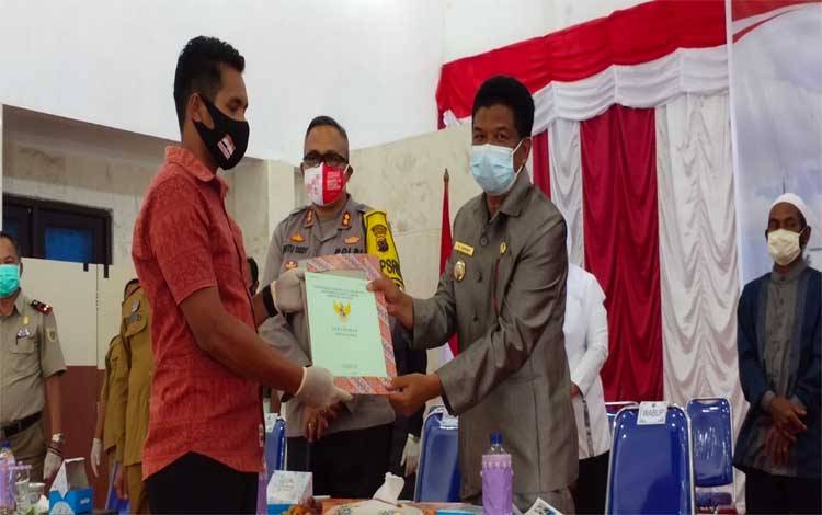 BPN Sukamara akan Bagikan 634 Sertifikat Tanah di Januari 2021