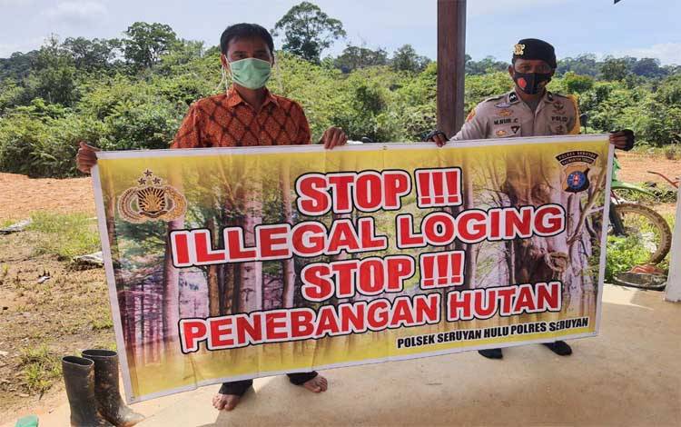 Warga Desa Tumbang Darap diminta Cegah Pembalakan Liar