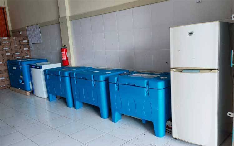 Dinas Kesehatan Barito Timur Telah Siapkan Freezer Vaksin Covid-19