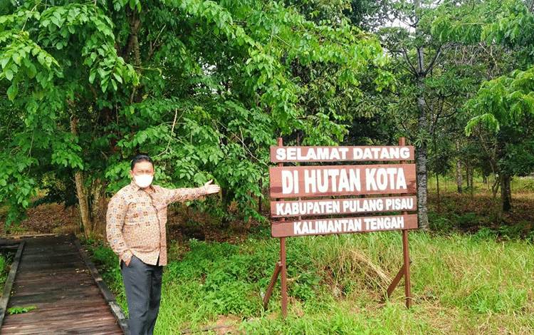 Bupati Pulang Pisau: Hutan Kota Penting Tingkatkan Kualitas Lingkungan