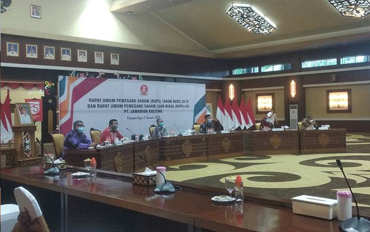 Pemprov Kalteng Gelar Rapat Bersama Jamkrida, Ini Arahan Gubernur