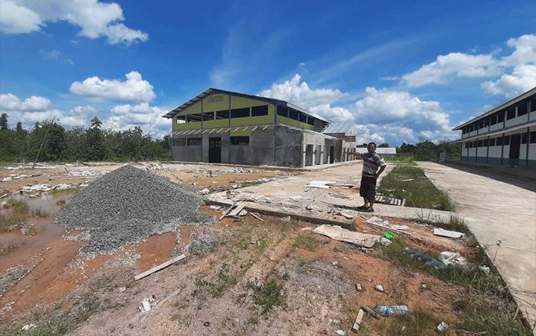 Kontraktor Diduga tak Mampu Selesaikan Pekerjaan Pasar Induk Lamandau Senilai Rp 2,2 Miliar