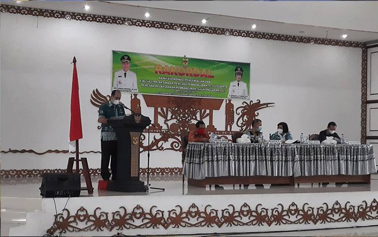 Pemkab Gunung Mas Gelar Rakordal dan Evaluasi Perencanaan Pembangunan 2020