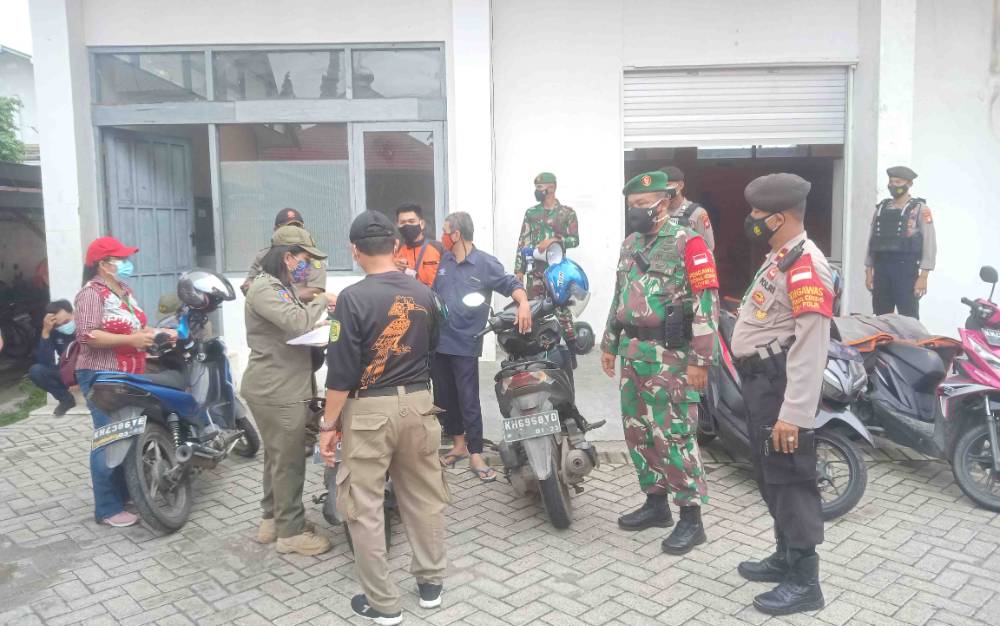 Satgas Covid-19 Palangka Raya Razia Protokol Kesehatan di Perkantoran