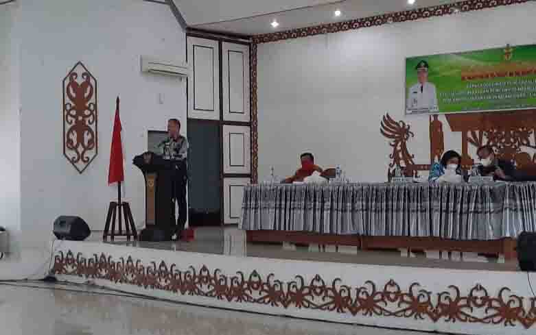Realisasi Pendapatan dan Belanja Kabupaten Gunung Mas 2020 Sesuai Target