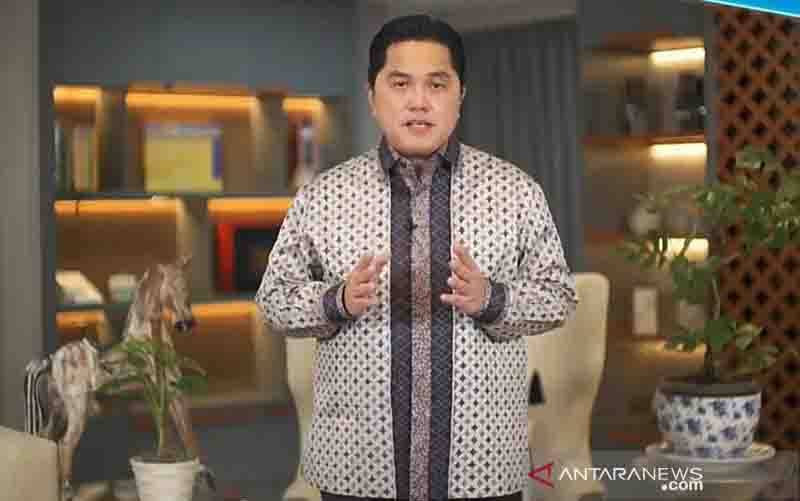 Erick Tekankan Pentingnya Transformasi BUMN untuk Menangkan Persaingan