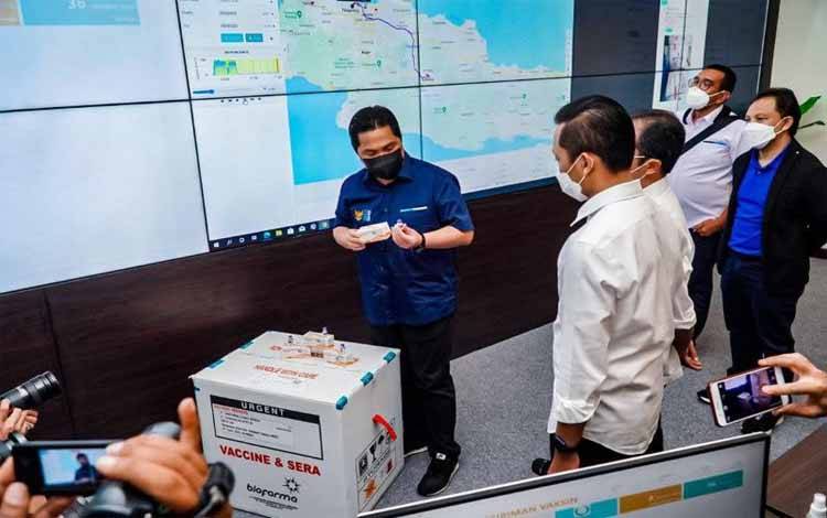 Erick Thohir Perintahkan Bio Farma Dukung Program Vaksinasi
