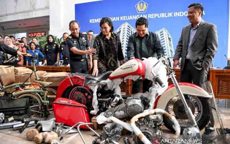 Kemenkeu: Lelang Harley dan Brompton Selundupan Tunggu Proses Hukum