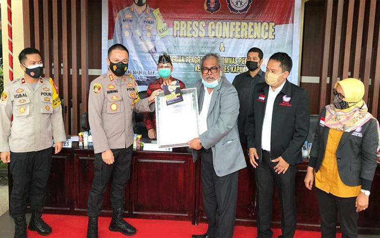 Kapolres Kapuas Komitmen Tangani Kasus Kekerasan Anak