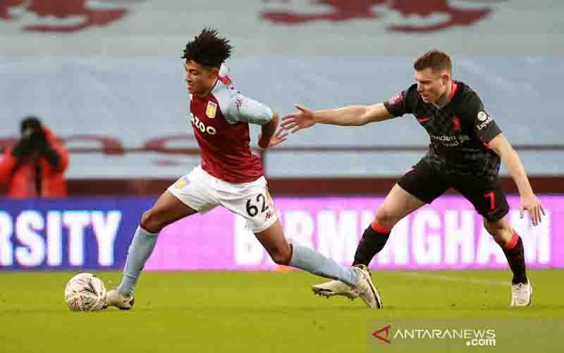 Pemain Muda Aston Villa Tuai Pujian Meski Kalah Lawan Liverpool