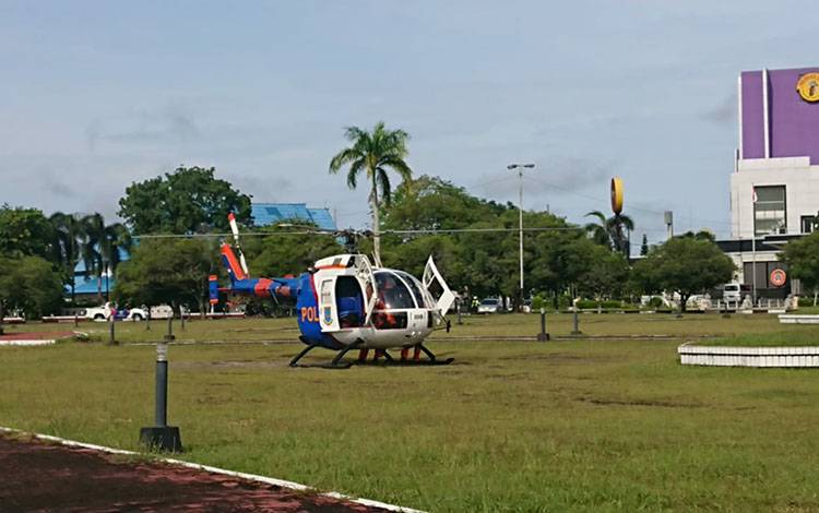 Dinkes Kalteng: Helikopter Hanya untuk Pengiriman Vaksin ke Kawasan Susah Dijangkau