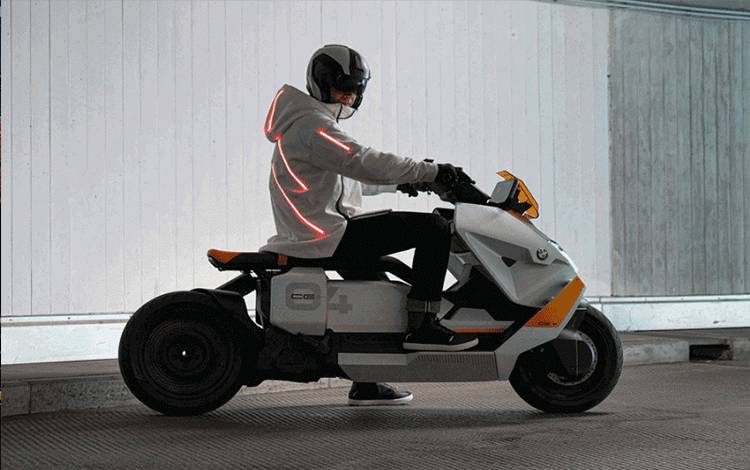 Definisition CE 04, Motor Listrik BMW untuk Perkotaan