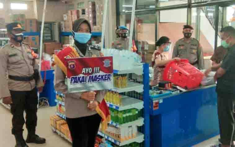 Satgas Aman Nusa II Polresta Palangka Raya Patroli Pendisiplinan Prokes