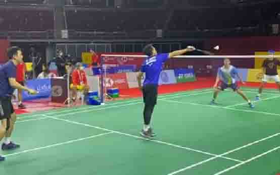 Cerita dari Latihan Perdana Pemain Indonesia di Arena Turnamen Thailand Open