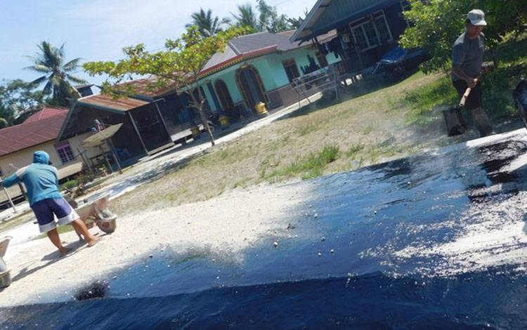Pemerintah Desa Tewang Pajangan Lakukan 2 Kegiatan Pembangunan