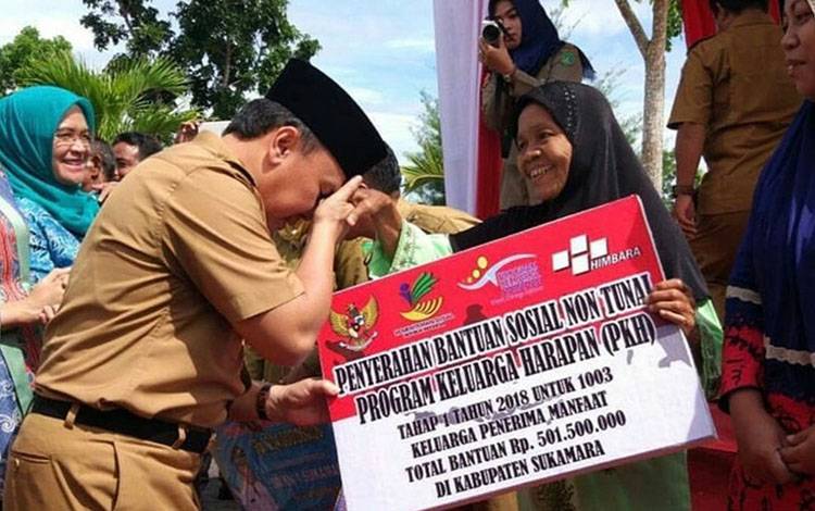 Kabupaten Kotim Penerima PKH Terbanyak Gelombang Pertama 2021