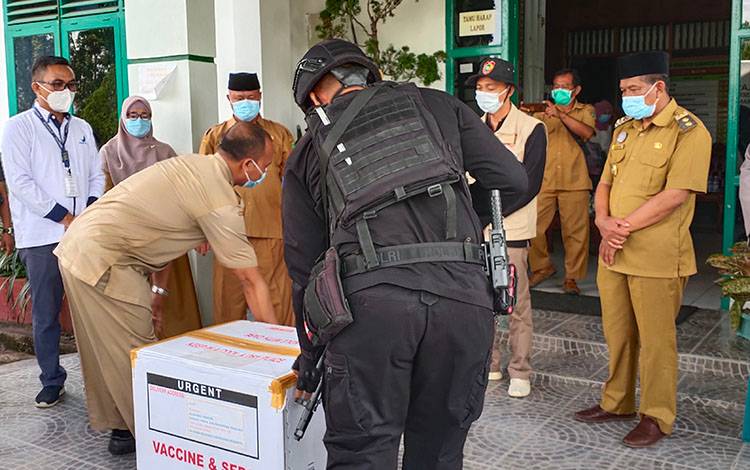 Polres Sukamara Siap Amankan Pelaksanaan Vaksinasi Covid-19