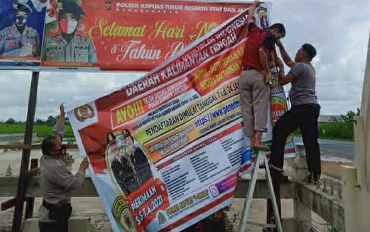 Ini Cara Polsek Kapuas Timur Sosialisasikan Penerimaan Polri Sumber Sarjana