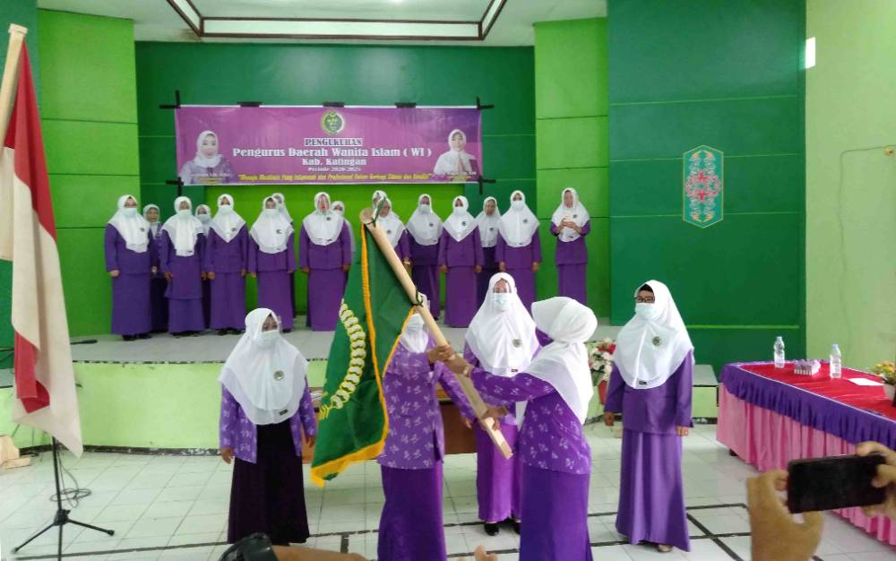 Pengurus Daerah Wanita Islam Katingan Dikukuhkan