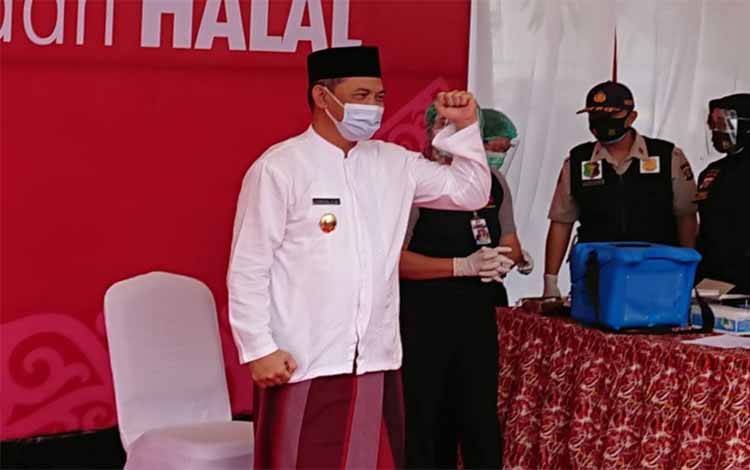 Sekda Kalteng Ajak Masyarakat Tidak Ragu Divasin Covid-19