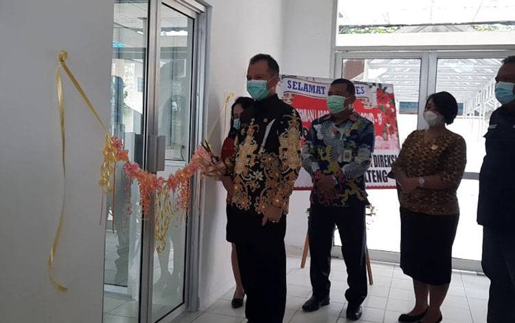 Bupati Gunung Mas Resmikan Laboratorium TCM Covid-19 RSUD Kuala Kurun