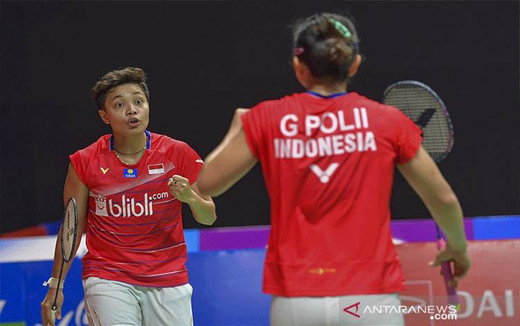 Menang Straight Game, Greysia/Apriyani ke Perempat Final Thailand Open