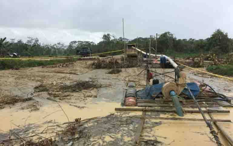 Polisi Tangkap 3 Penambang Ilegal di Gunung Mas