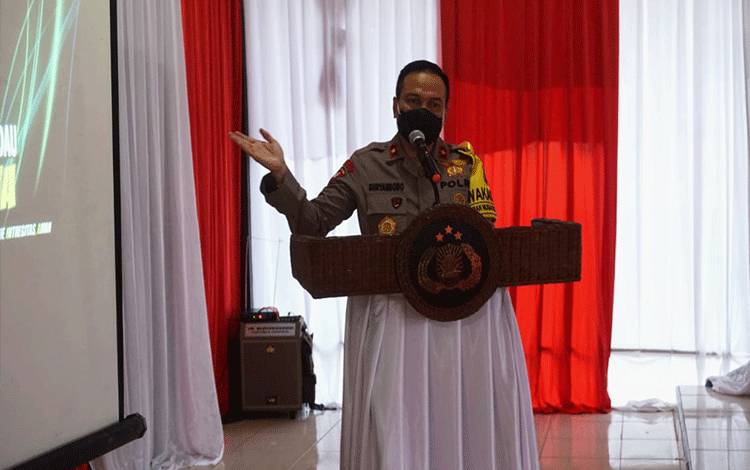 Wakapolda Kalteng Beri Arahan Personel Polres Lamandau, Ini Isinya?