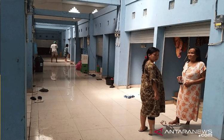 Terminal Km 6 Banjarmasin Jadi Tempat Pengungsi Korban Banjir