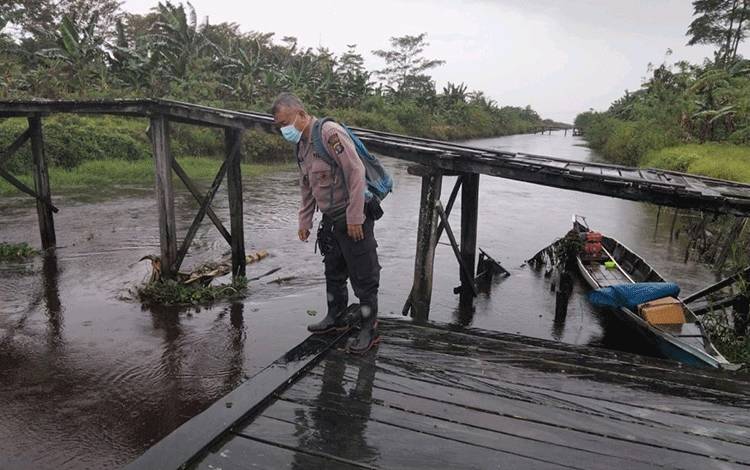 Kondisi Debit Air di Kecamatan Seruyan Hilir Terus Dipantau
