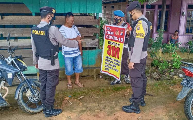 Warga Tumbang Manjul Diminta Pertahankan Zona Hijau Dengan Prokes
