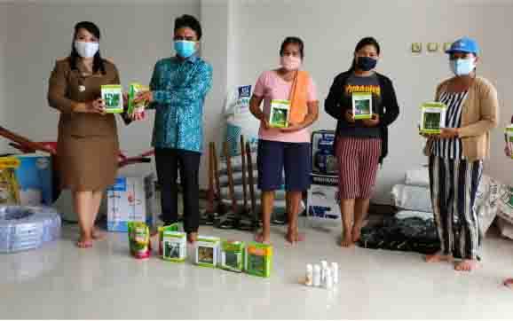Pemerintah Kelurahan Tumbang Talaken Dukung Pengembangan Kebun PKK