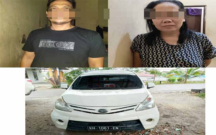Pasutri Pencuri Mobil Ini Merupakan Residivis Penipuan dan Penggelapan