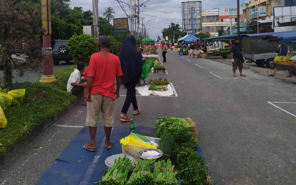 Buka Tutup Pasar di Palangka Raya Dibatasi Selama 14 Hari, ini Jenis dan Aturannya