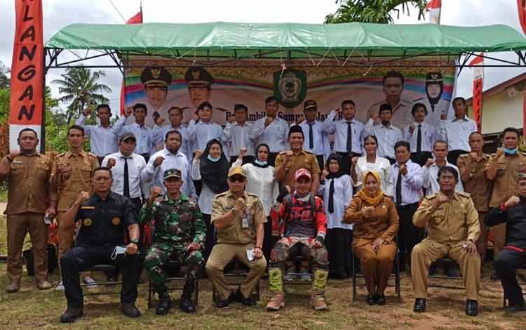 Bupati Kotim Lantik BPD 3 Desa di Kota Besi