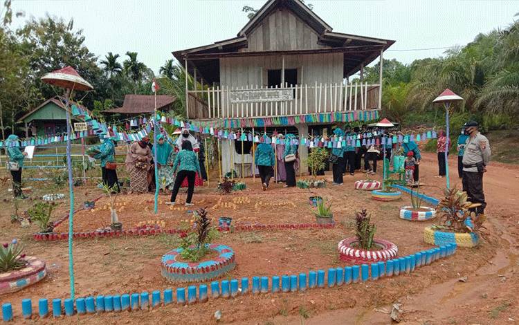 Kaposyan Hadiri Lomba Ketahanan Pangan di Desa Beruta?