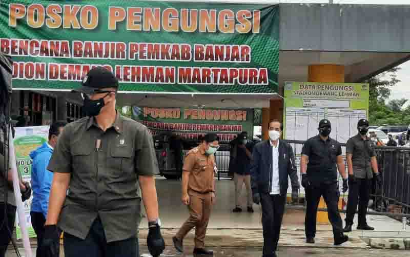 Kehadiran Presiden Jokowi Tumbuhkan Semangat Warga Kalsel di Tengah Banjir
