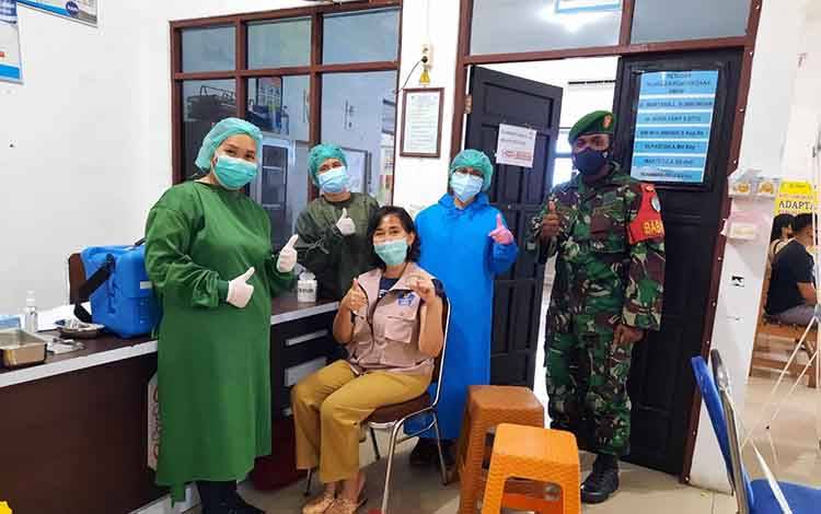 Peran Babinsa di Wilayah Binaan Penting untuk Mensukseskan Vaksinasi Covid-19